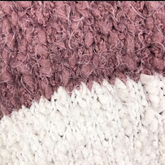 Altar'd State Fuzzy Striped Popcorn Sweater NWOT - Picture 3 of 6